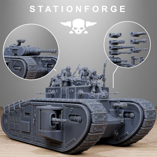 FreeGuard Heavy Tank  - StationForge - 28mm