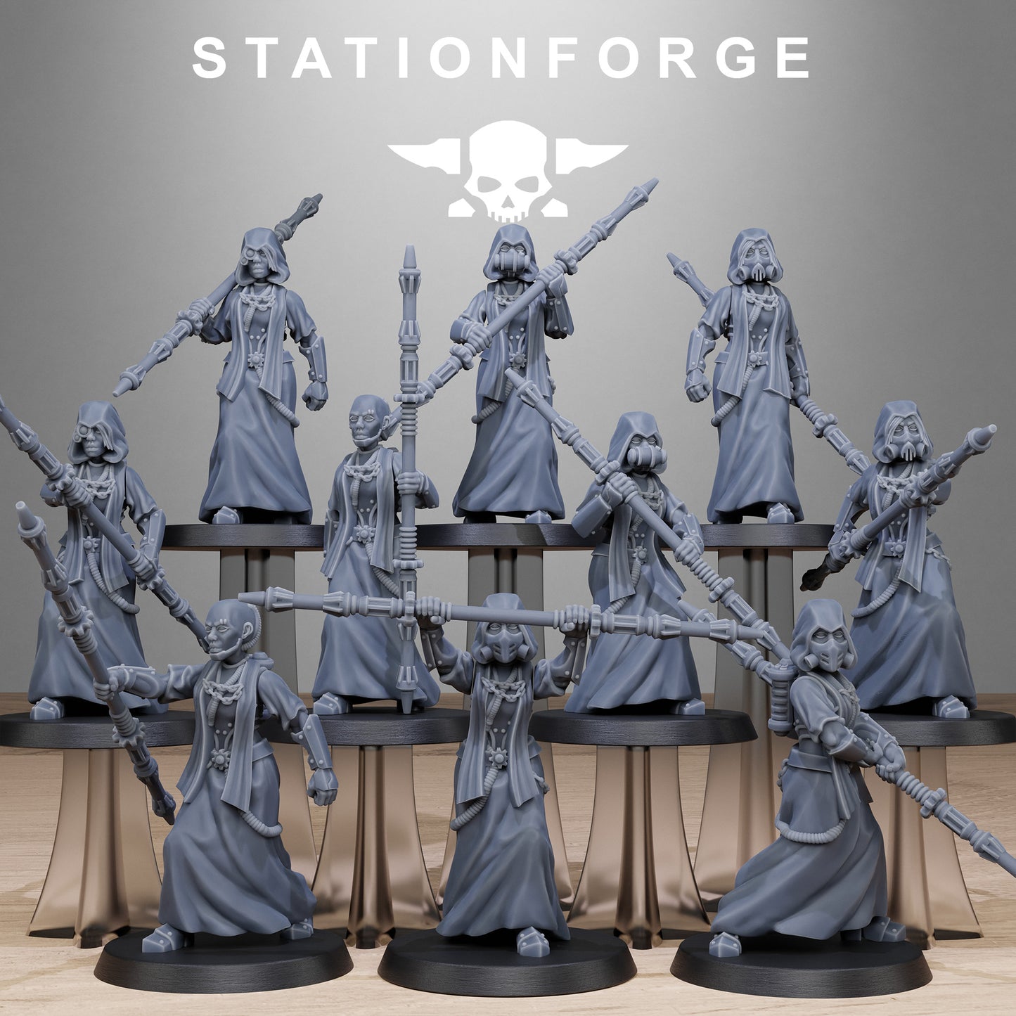 Scavenger Sister Priests  - StationForge - 28mm