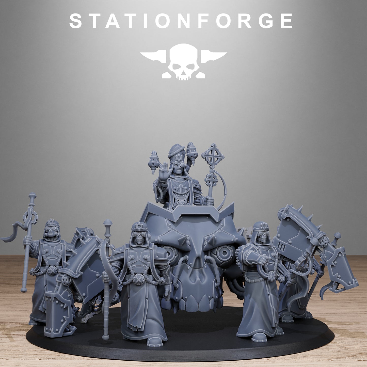 Scavenger Lectern Walker - StationForge - 28mm