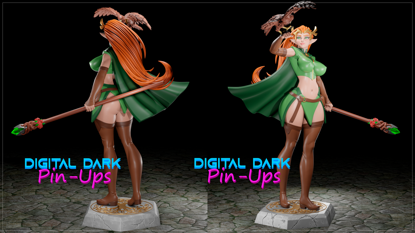 Keyleth - Digital Dark Pin-ups
