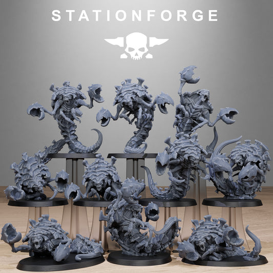 Xenarid Crawlers - StationForge - 28mm