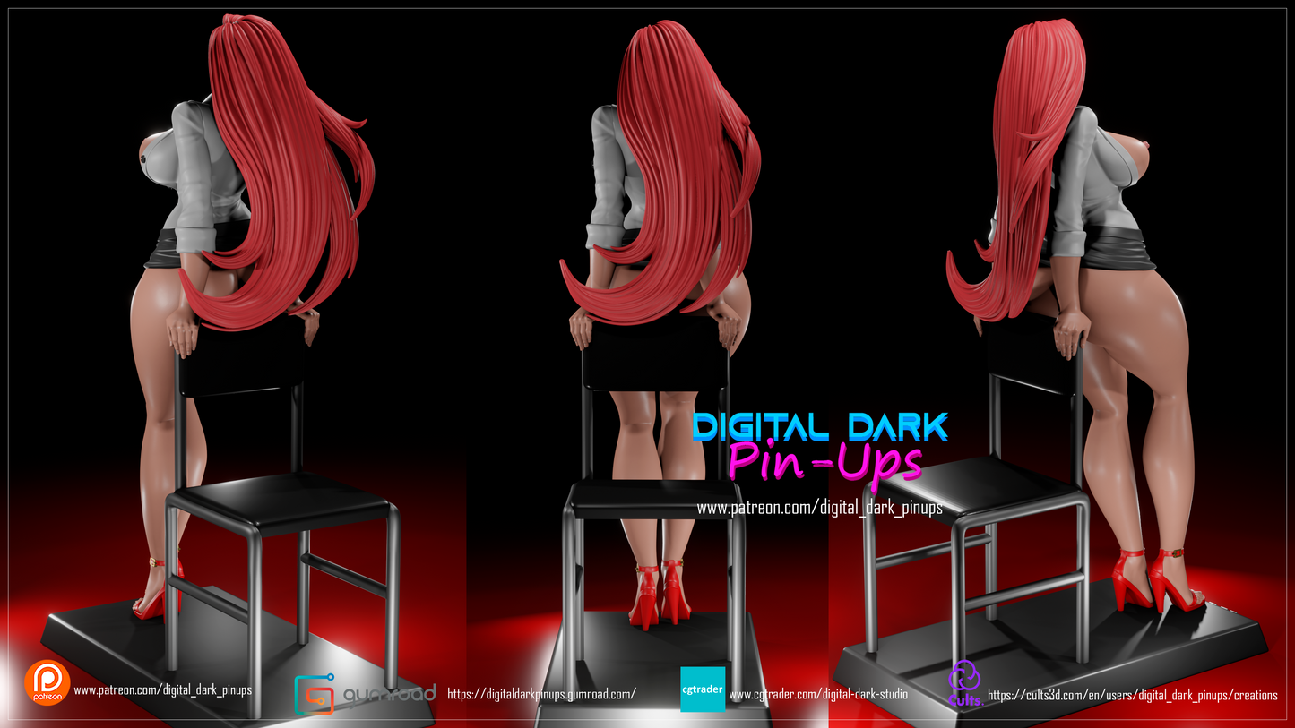 Makima - Digital Dark Pin-ups