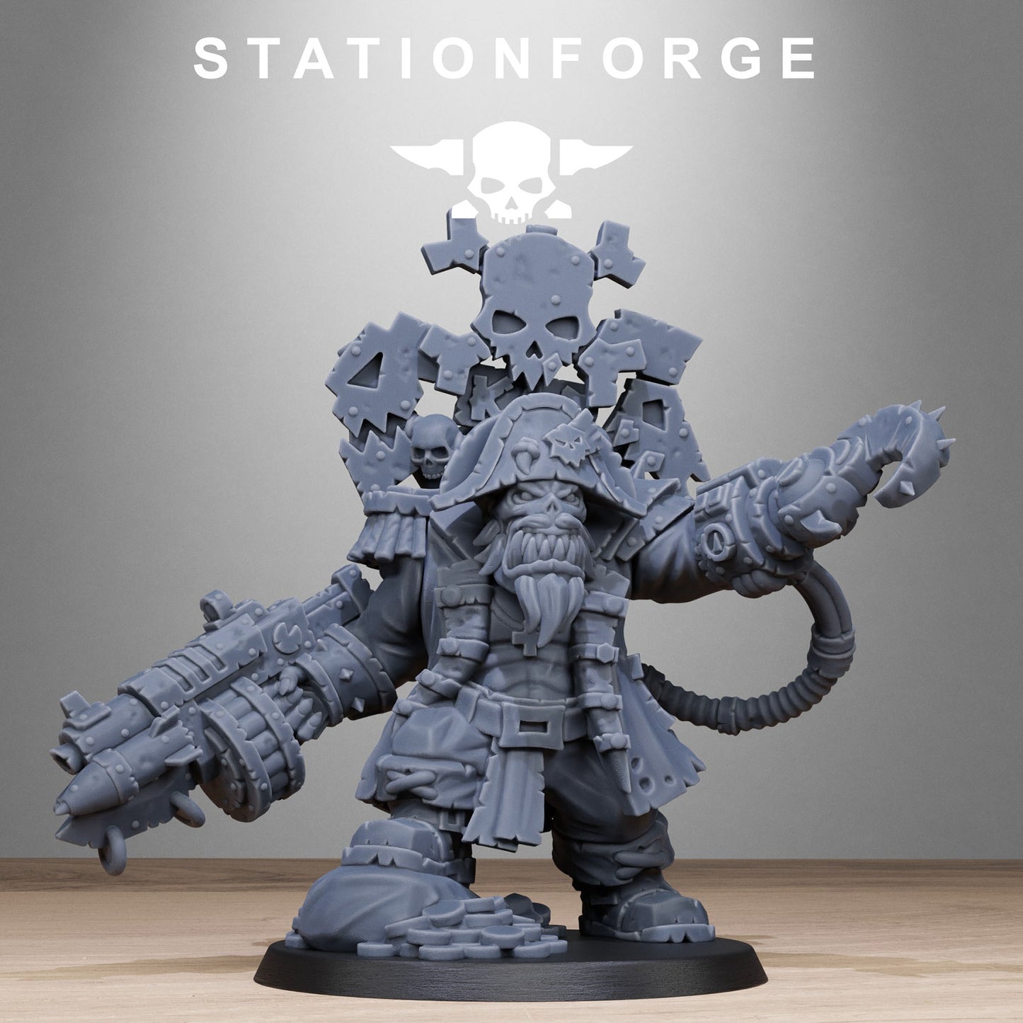 Orkaz Pirate - StationForge - 28mm