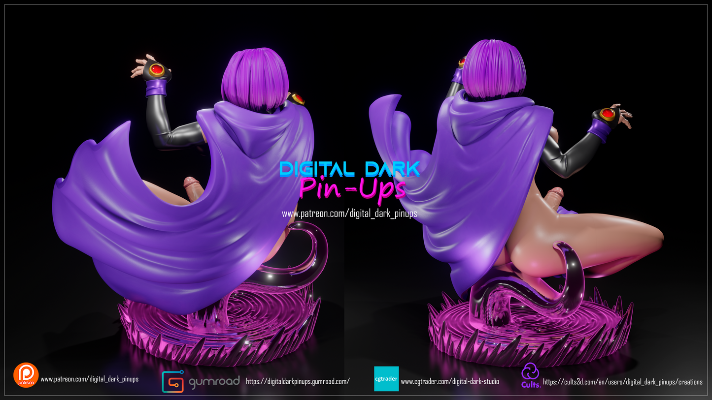 Raven Futa - Digital Dark Pin-ups