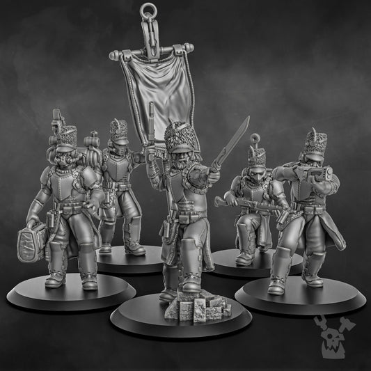 Steamguard Command Squad - Dakkadakka