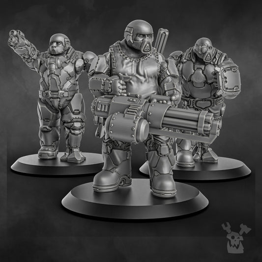 Steamguard Ogre Squad - Dakkadakka