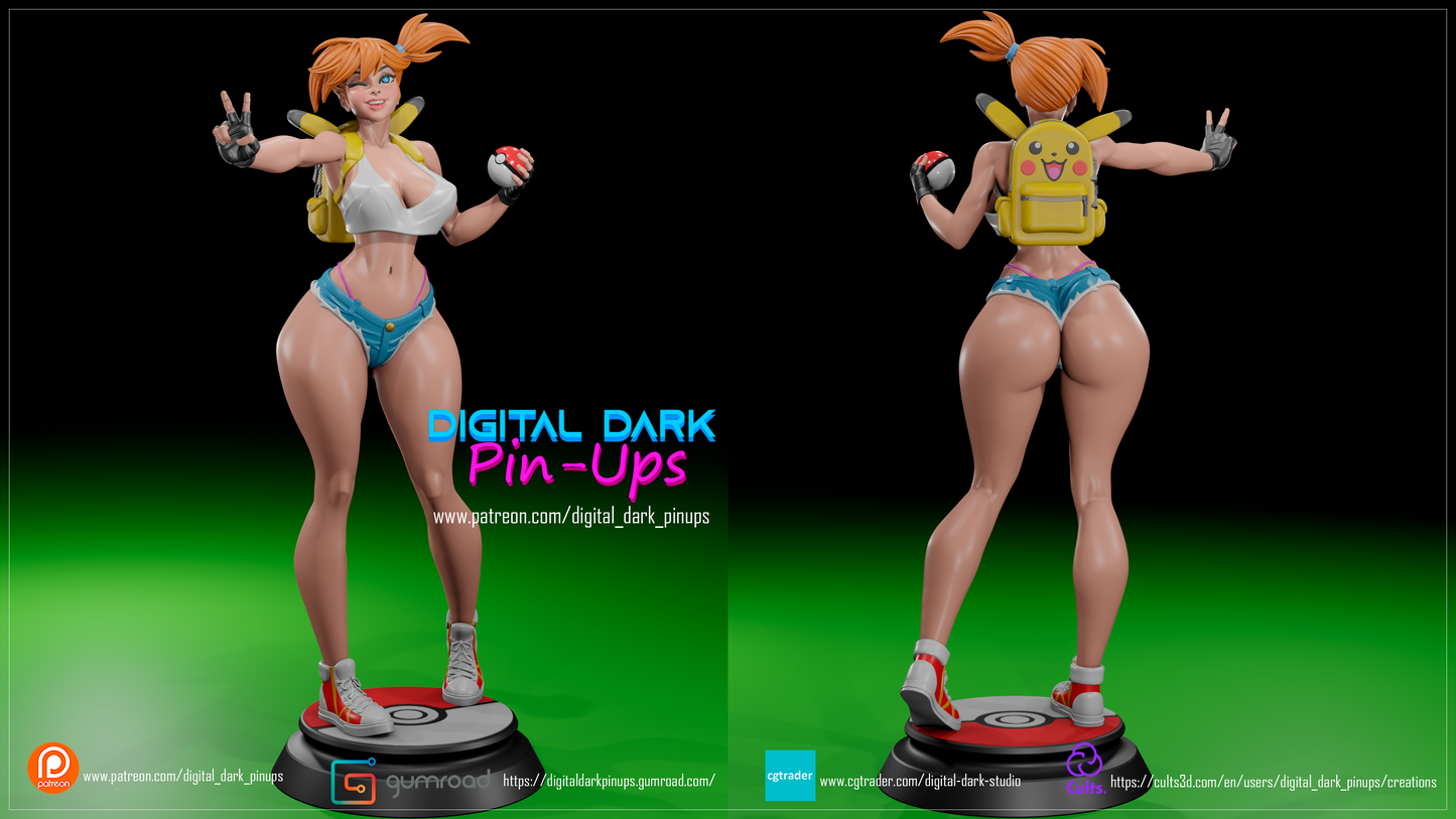 Misty - Digital Dark Pin-ups