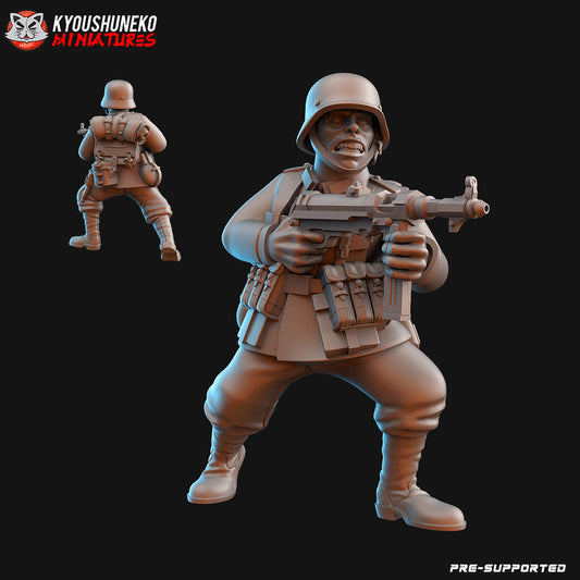 German Assistant Squad Leader ww2 - Kyoushuneko Miniatures