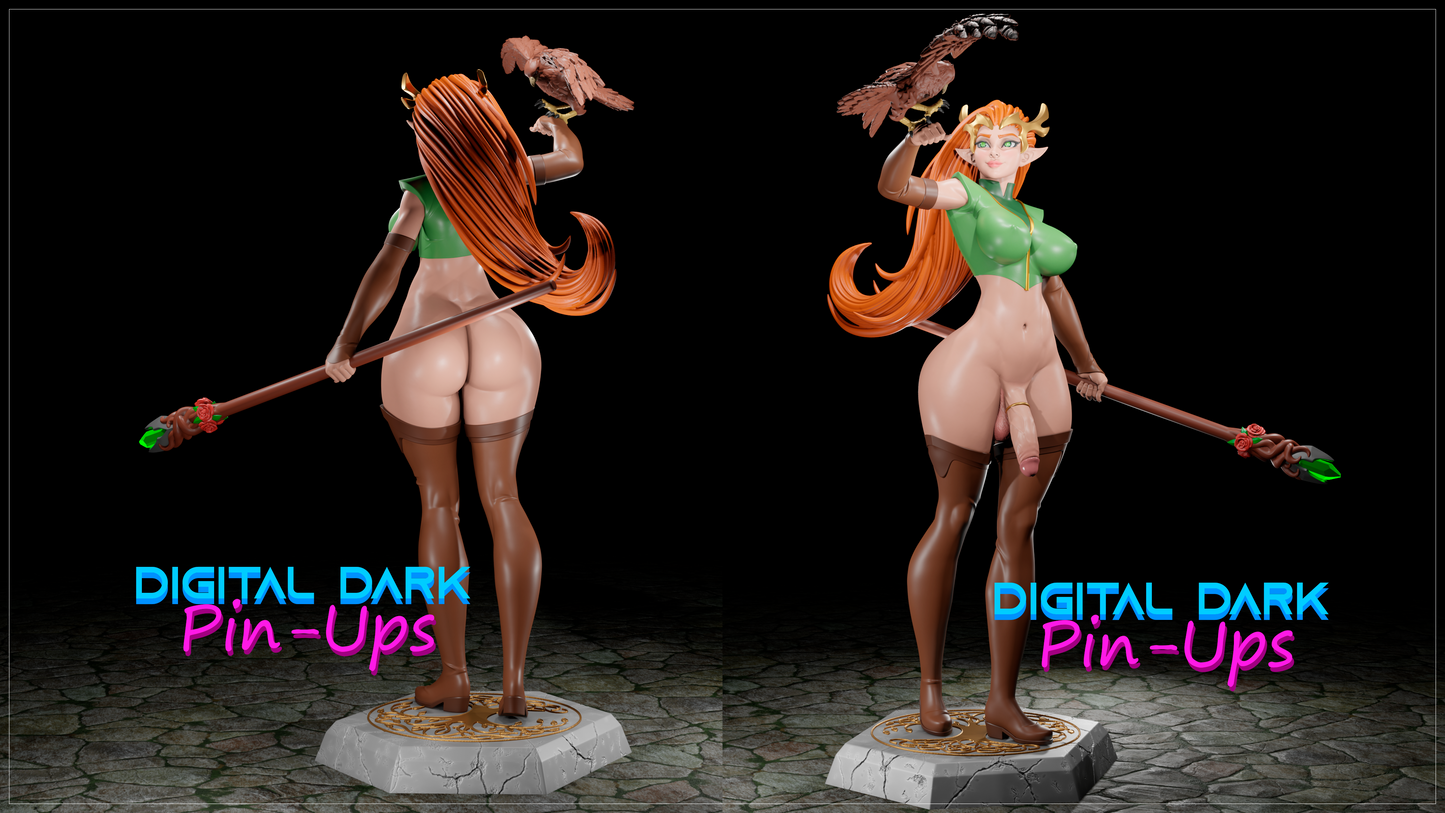 Keyleth Futa - Digital Dark Pin-ups