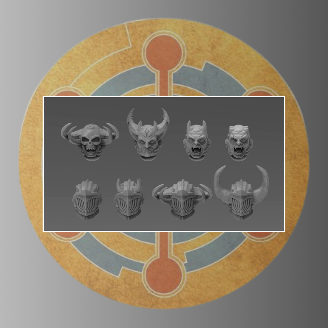 Helmets - Champions of Hades - Bits - Atlan Forge