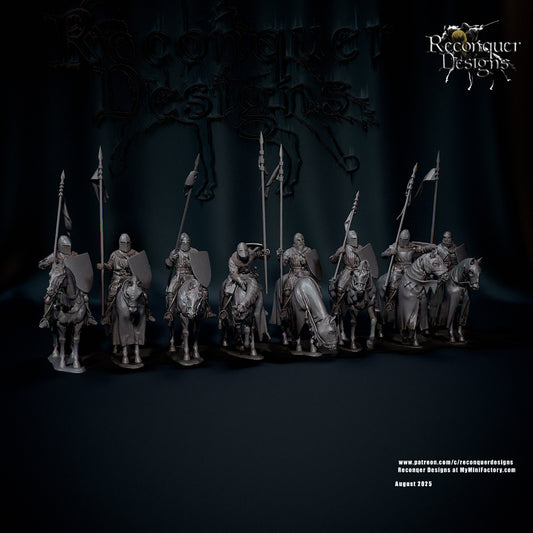 Mid 14th century Knights set A - Reconquer Designs