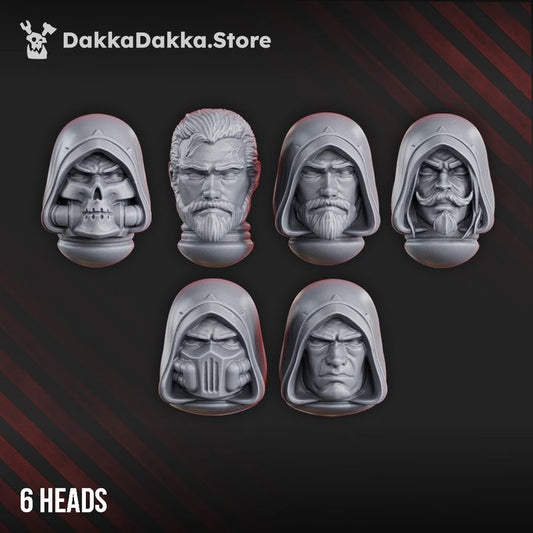 Black Gryphons Hero - Heads - Bits - Dakkadakka