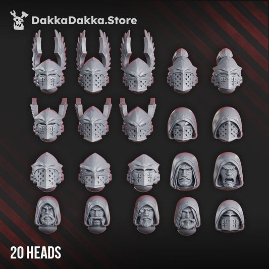 Black Gryphons Assembly - Heads - Bits - Dakkadakka