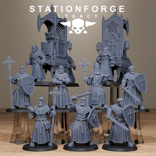 Thorncrest Priests - StationForge Legacy - 28mm