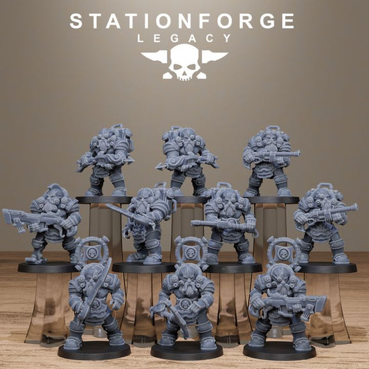 Ironvale infantry - StationForge Legacy - 28mm