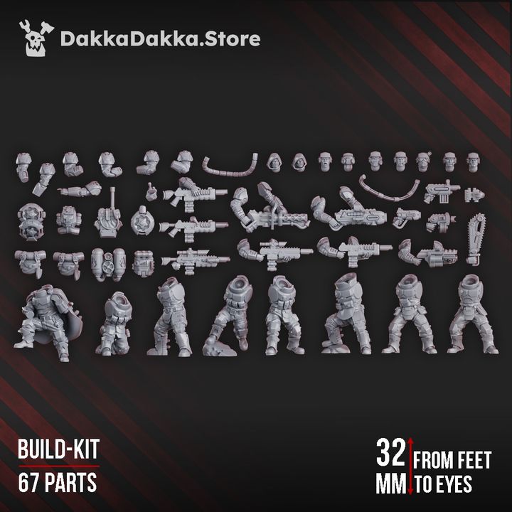 Phaeton Guard Special Forces - Bits - Dakkadakka