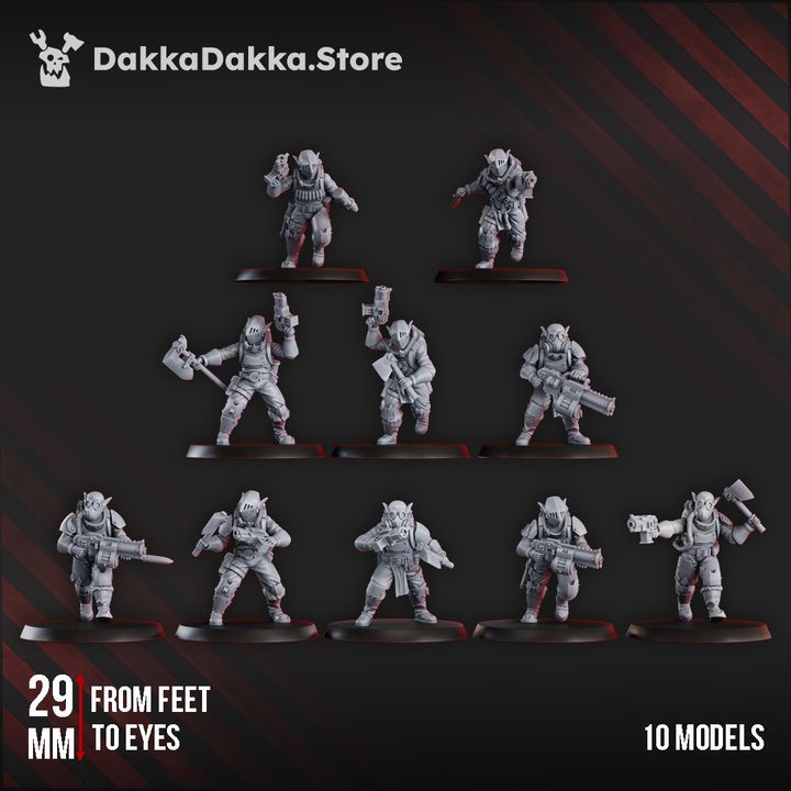 Gorggrot Tactic Squad - Dakkadakka