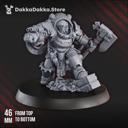 Gorgwork Comander In heavy armor - Dakkadakka