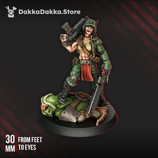 The Ork Slayers Commander - Dakkadakka