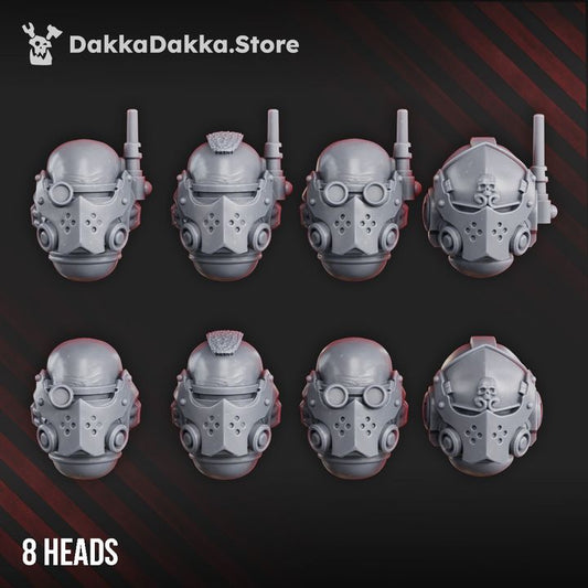 Crimson Wings Recon - Heads - Bits - Dakkadakka