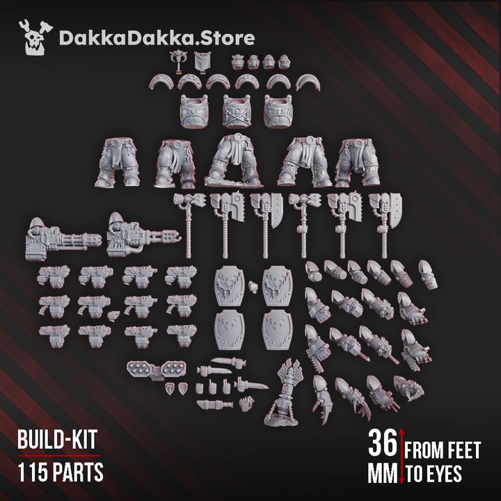 Ignisaurus Clan Destroyers - Bits - Dakkadakka