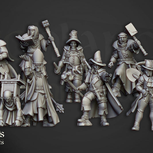 Sunland - Inquisitorial Band - Highlands Miniatures
