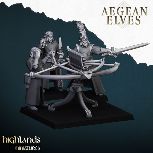 Aegean Elves - Aegean Elves Ballista - Highlands Miniatures