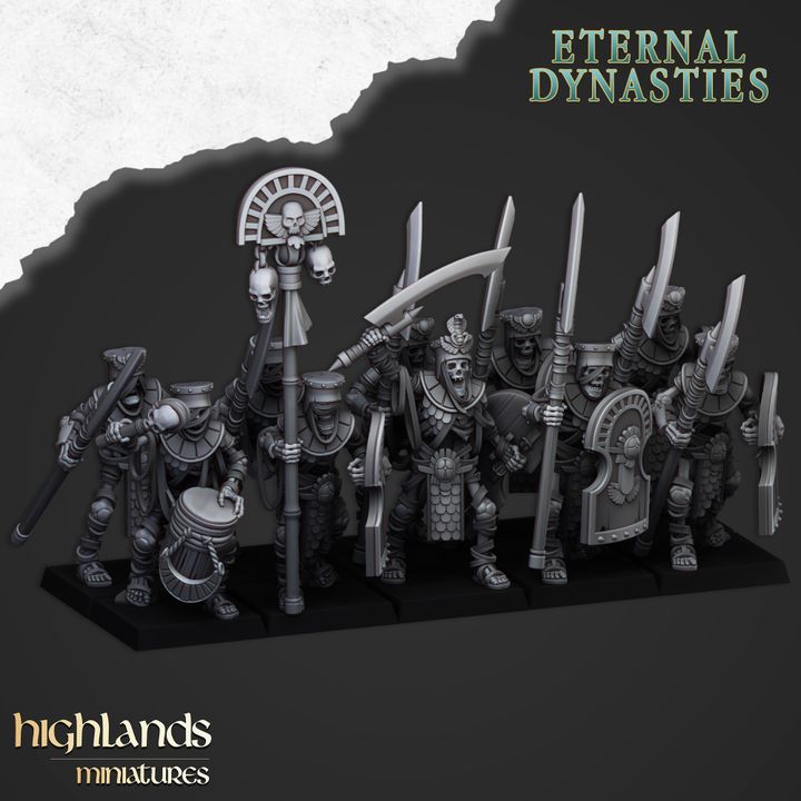 Eternal Dynasties - Ancient Guard - Highlands Miniatures