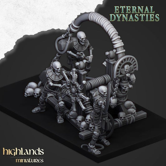 Eternal Dynasties - Ancient Stonethrower - Highlands Miniatures