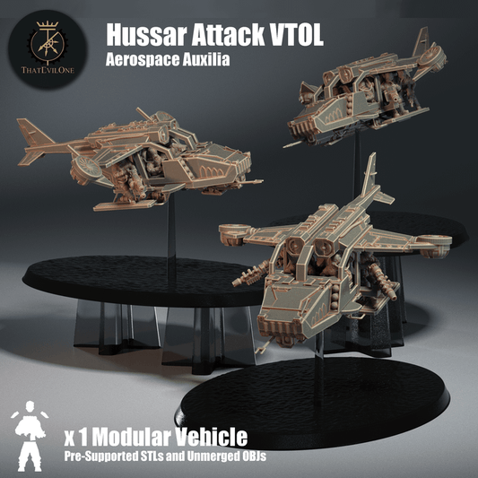 Aerospace Auxilia Hussar Attack VTOL - ThatEvilOne - 28mm