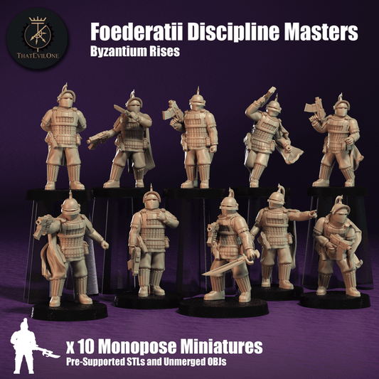 Byzantium Rises Foederatii Discipline Masters - ThatEvilOne - 28mm