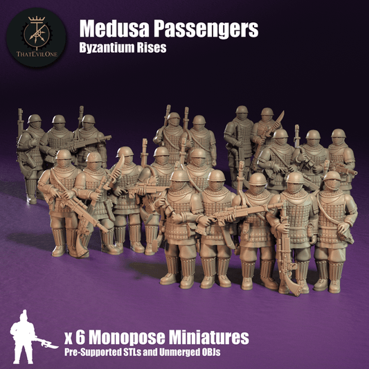 Byzantium Rises Medusa Passengers - ThatEvilOne - 28mm