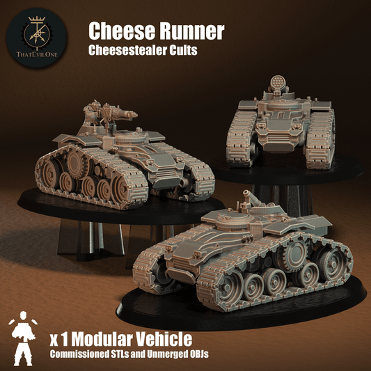 Cheesestealer Cults Cheese Runner ATV - ThatEvilOne - 28mm