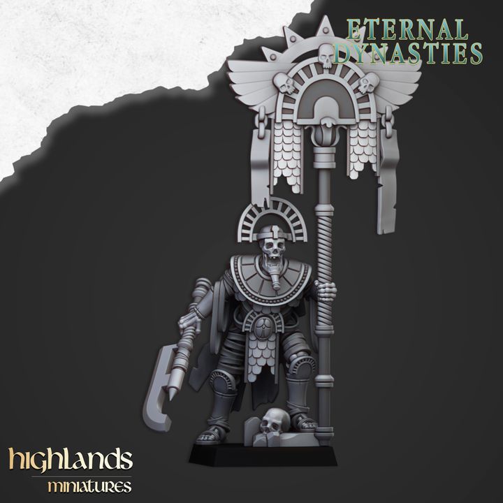 Eternal Dynasties - Eternal Pharaoh Banner - Highlands Miniatures