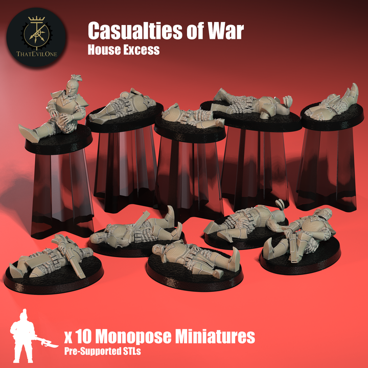 House Excess Casualties of Wars - ThatEvilOne - 28mm