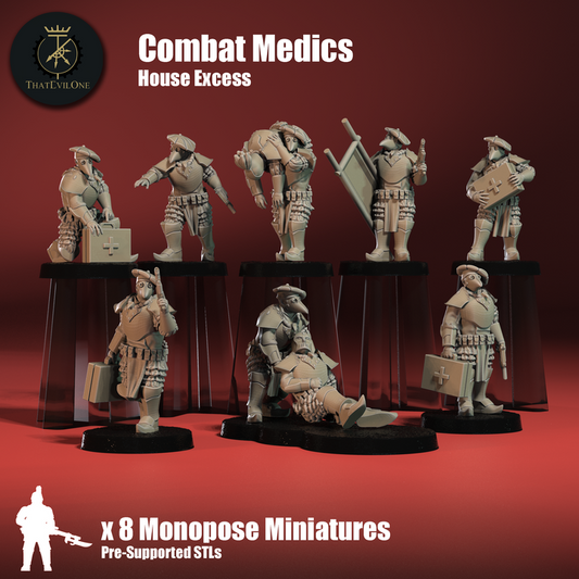 House Excess Combat Medics - ThatEvilOne - 28mm