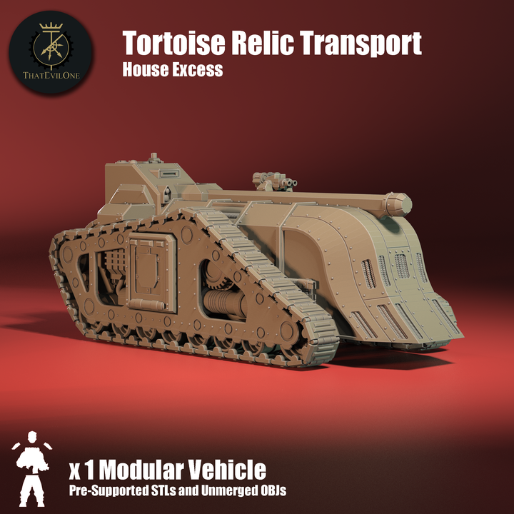 House Excess Tortoise Relic Transport - ThatEvilOne - 28mm