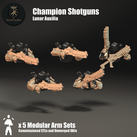 Lunar Auxilia Champion Shotgun Arms - ThatEvilOne - 28mm