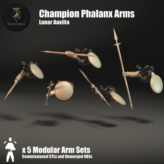 Lunar Auxilia Champion Phalanx Arms - ThatEvilOne - 28mm