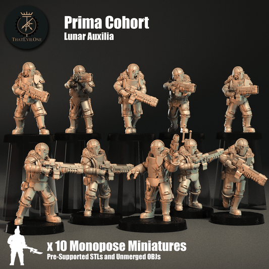 Lunar Auxilia Prima Cohort - ThatEvilOne - 28mm