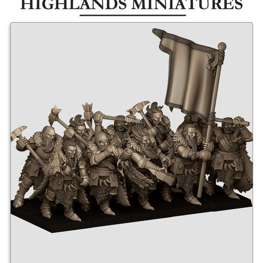 Sunland - Mergenheim Knights on Foot - Highlands Miniatures