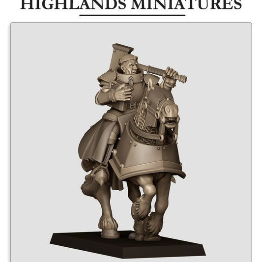 Sunland - Mounted Sunland Battle Priest - Highlands Miniatures