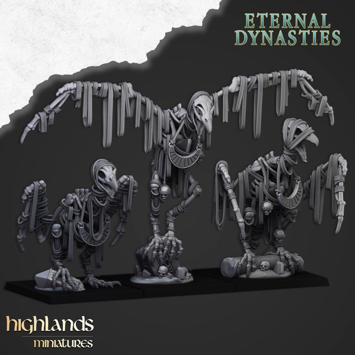 Eternal Dynasties - Sand Vultures - Highlands Miniatures