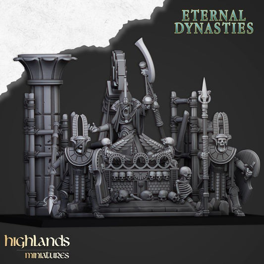 Eternal Dynasties - Pharaoh Funeral Ship - Highlands Miniatures