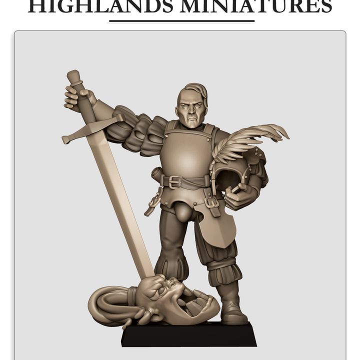 Sunland - Sunland Captain 3 - Highlands Miniatures