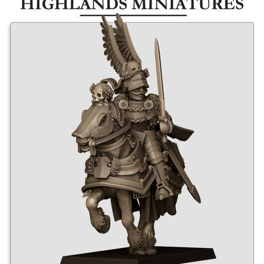 Sunland - Sunland General on Horse - Highlands Miniatures