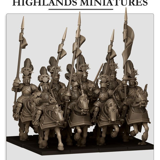 Sunland - Sunland Golden Flames Knights - Highlands Miniatures