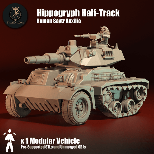 Roman Saytr Auxilia Hippogryph Half-Track - ThatEvilOne - 28mm