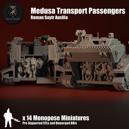 Roman Saytr Auxilia Medusa Passengers - ThatEvilOne - 28mm