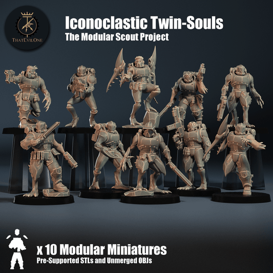 The Modular Scout Project Twin-Souls - ThatEvilOne - 28mm